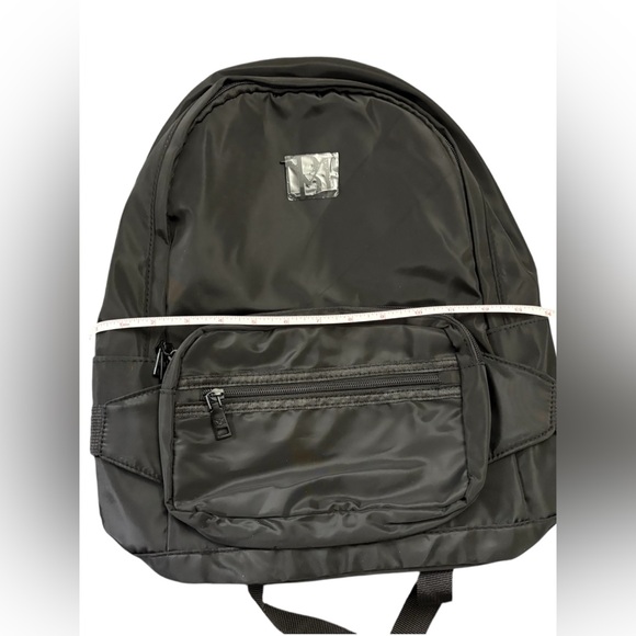 Badgley Mischka Black Nylon Backpack with a detachable fanny pack - Picture 6 of 8